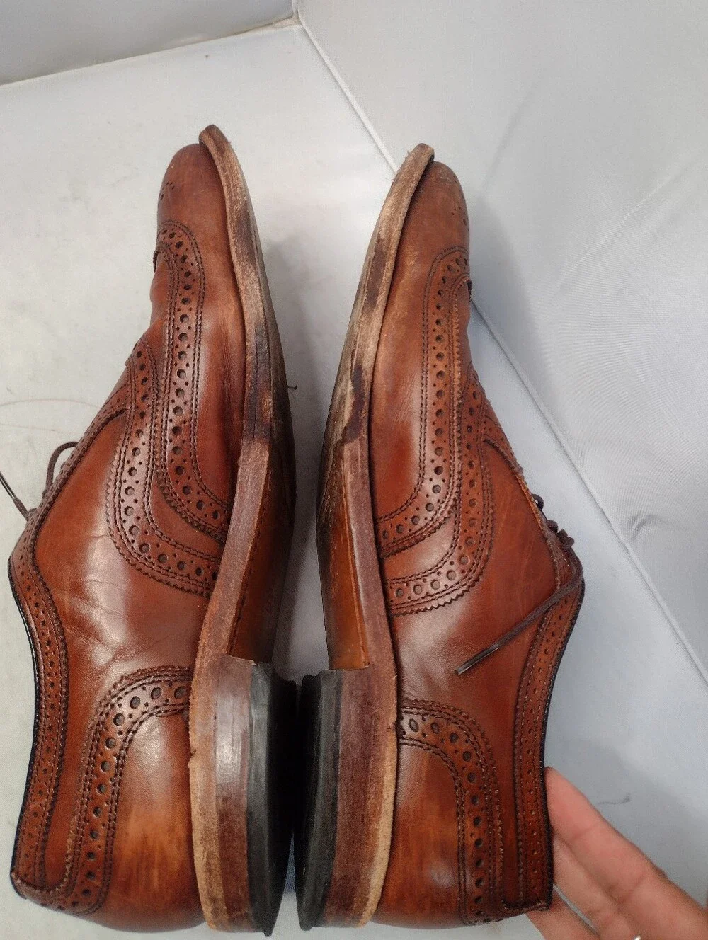 Allen Edmonds wear bottom